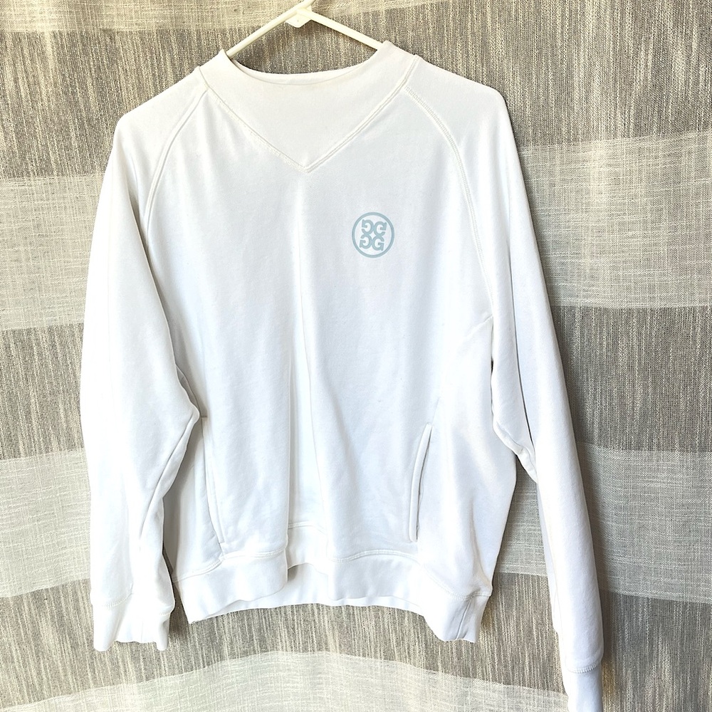 G/FORE Womens Fore Mock Neck Golf Pullover Sweatshirt size medium
